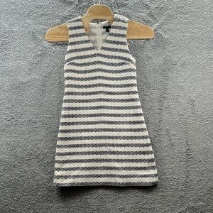 J crew striped dress size 4